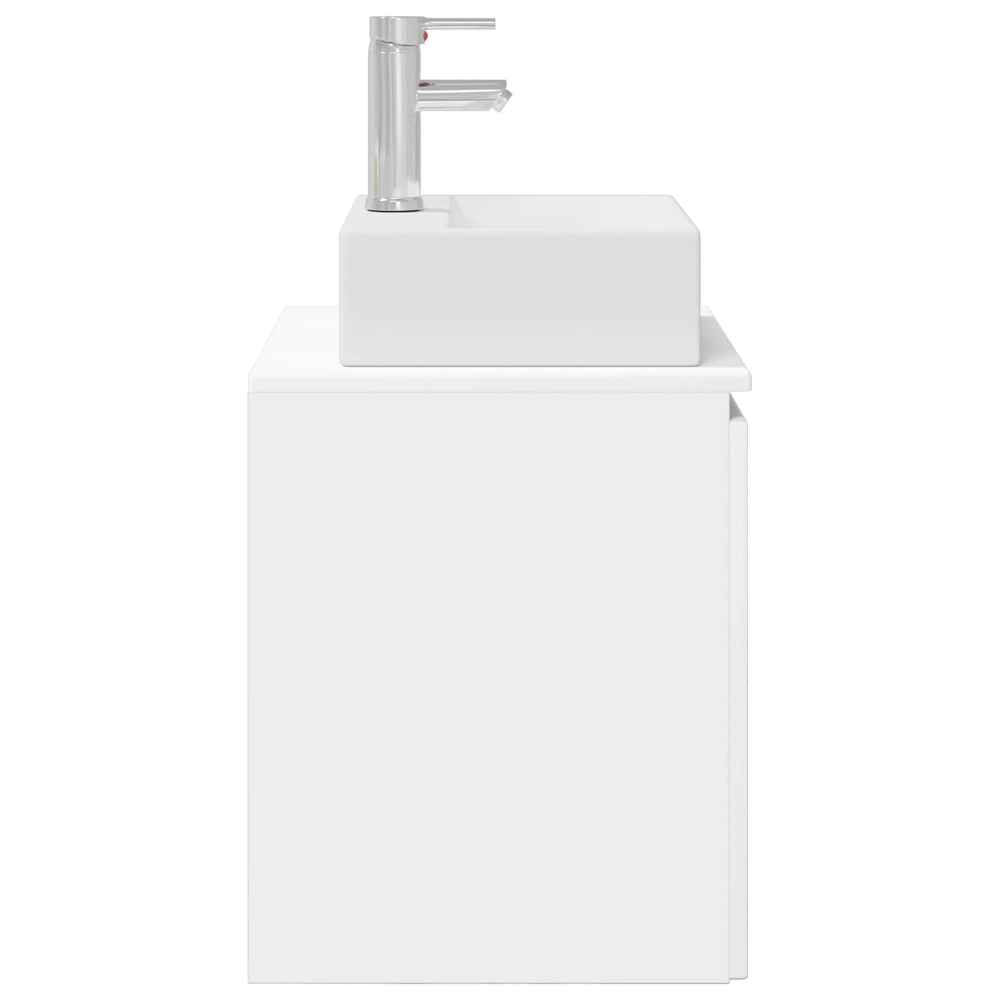 Vegghengt vaskeservant Hvit 49,5 x 41 x 62,5 cm Konstruert tre