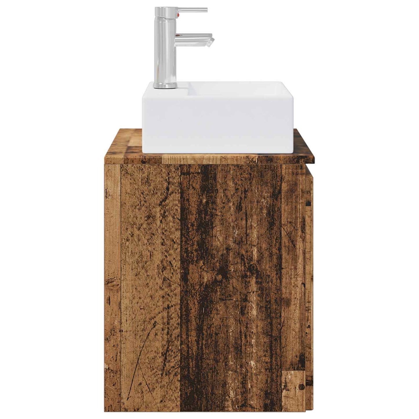 Vegghengt vaskeservant Gammelt tre 49,5 x 41 x 62,5 cm