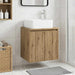 Vegghengt vaskeservant Artisan eik 53 x 35 x 63 cm