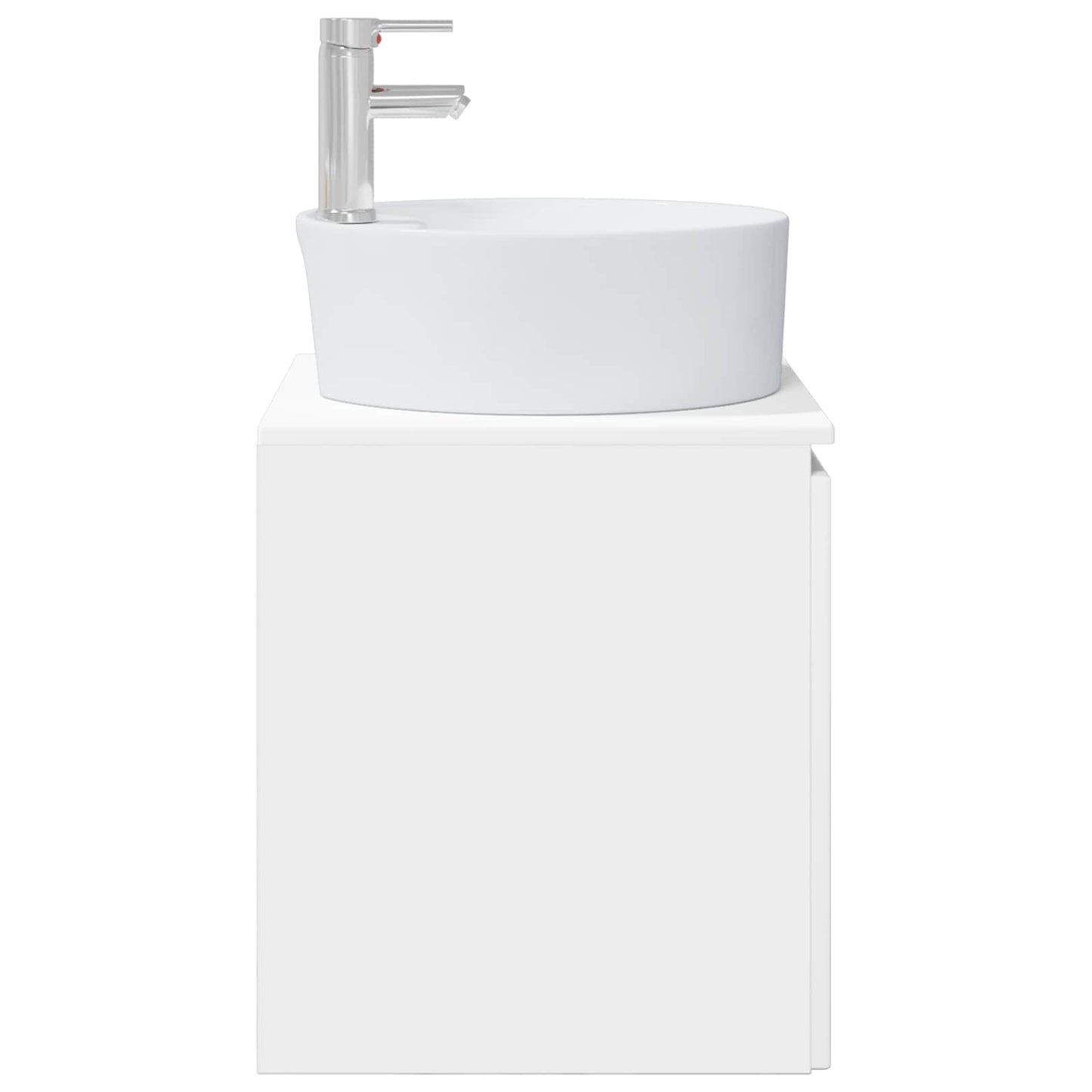 Vegghengt vaskeservant Hvit 49,5 x 44,5 x 65 cm Konstruert tre