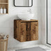 Vegghengt vaskeservant Gammelt tre 49,5 x 44,5 x 65 cm
