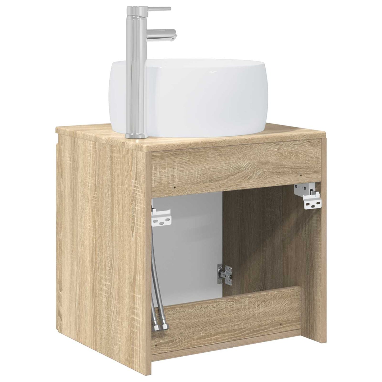 Vegghengt vaskeservant Sonoma eik 49,5 x 44,5 x 66 cm