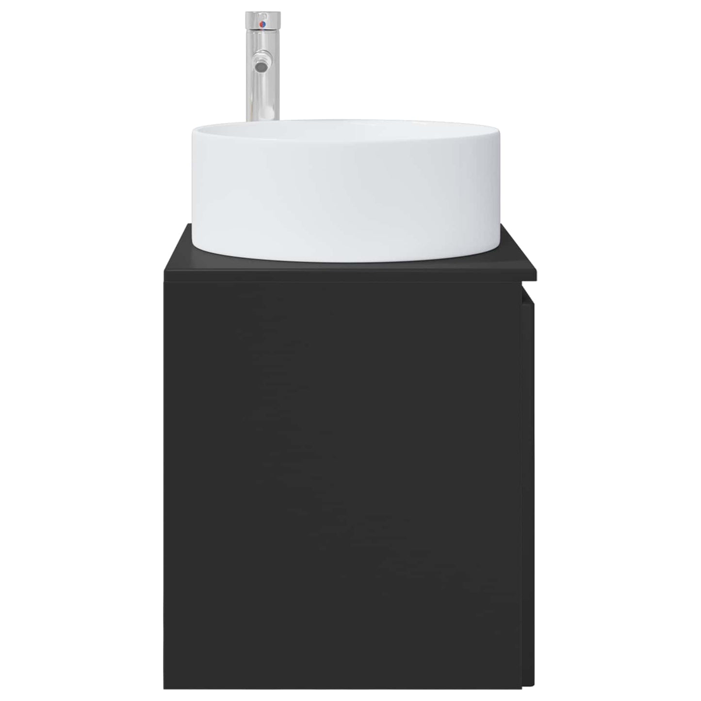 Vegghengt servantkommode Svart 49,5 x 44,5 x 65,5 cm