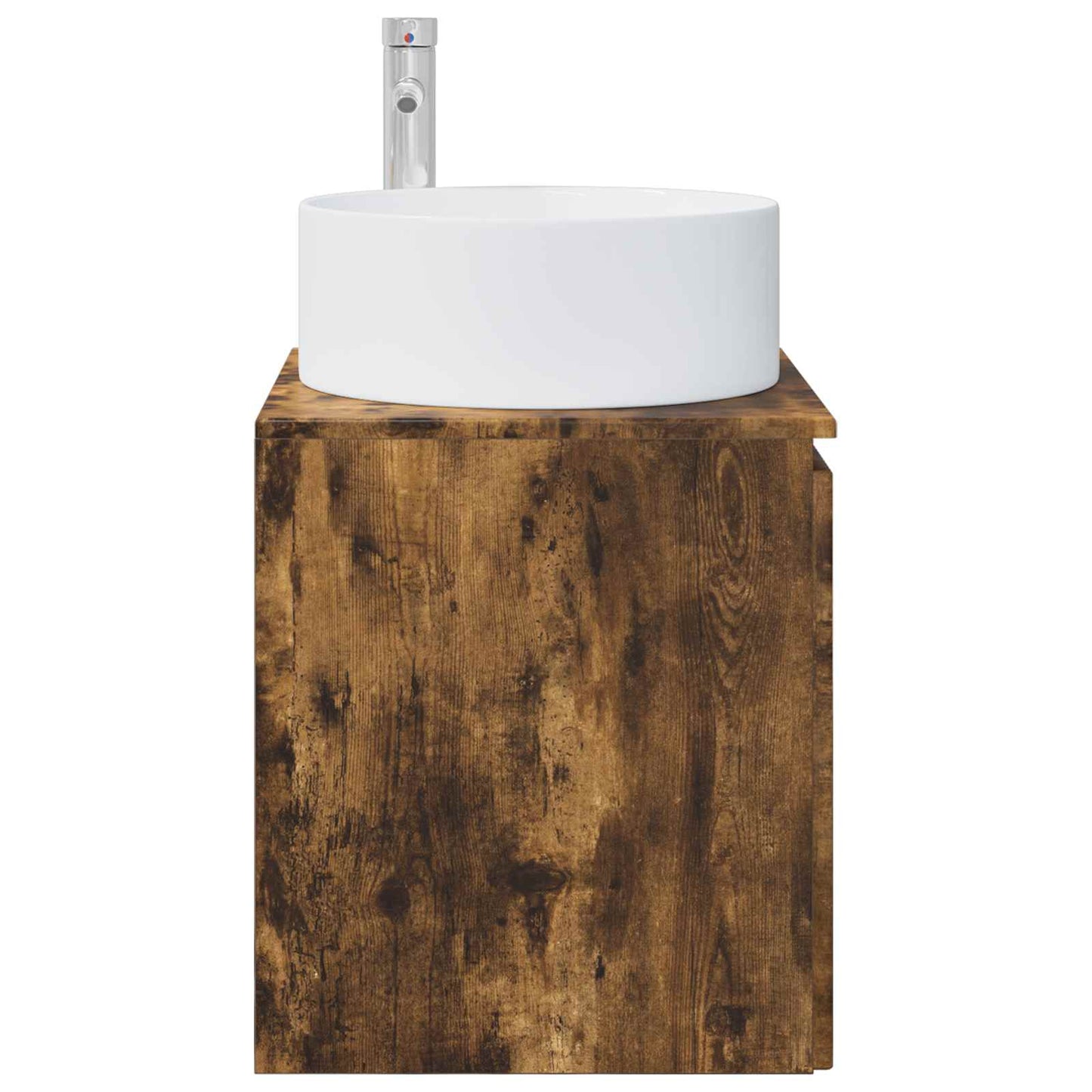 Vegghengt servantkommode Røkt Eik 49,5 x 44,5 x 65,5 cm