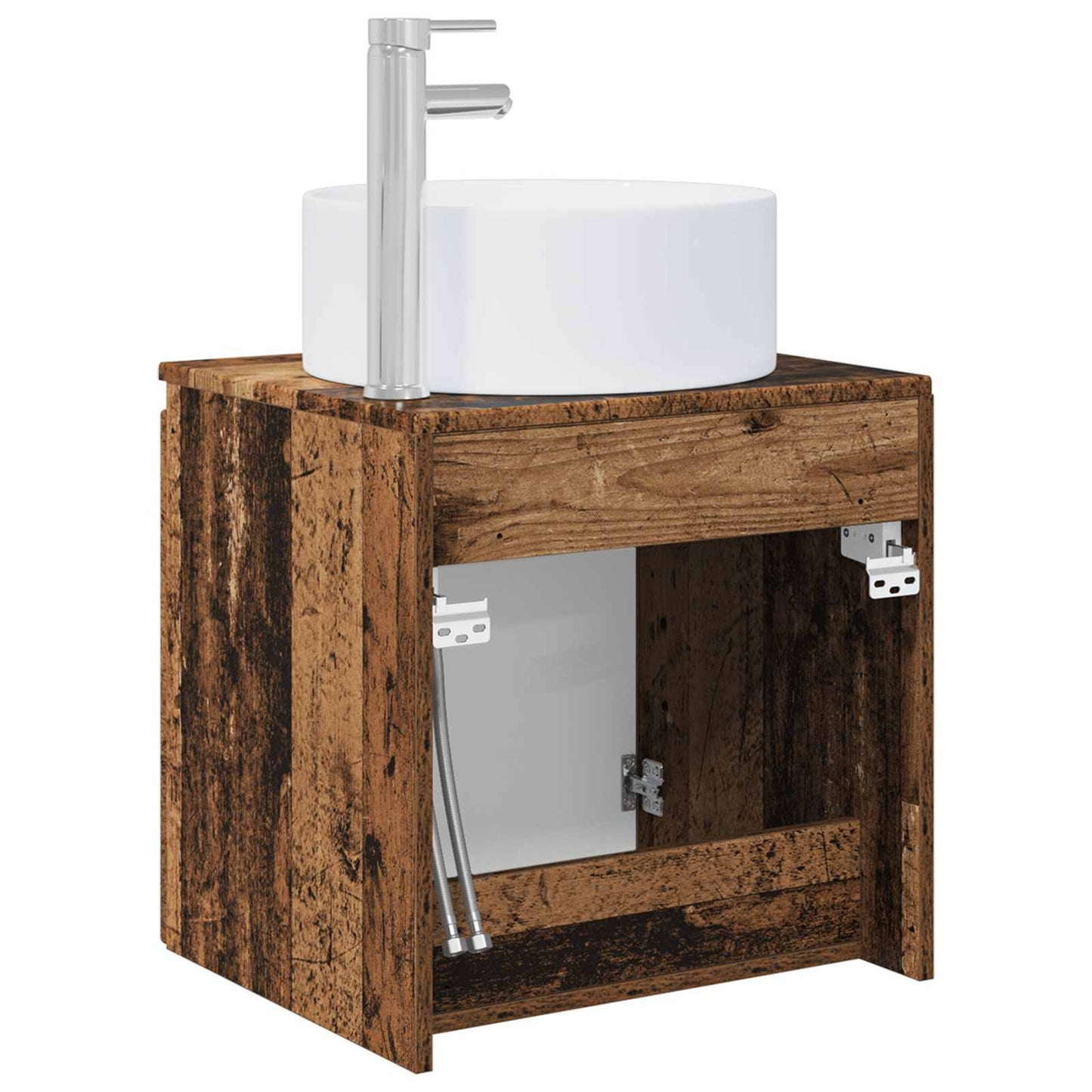 Vegghengt servantkommode Gammelt tre 49,5 x 44,5 x 65,5 cm