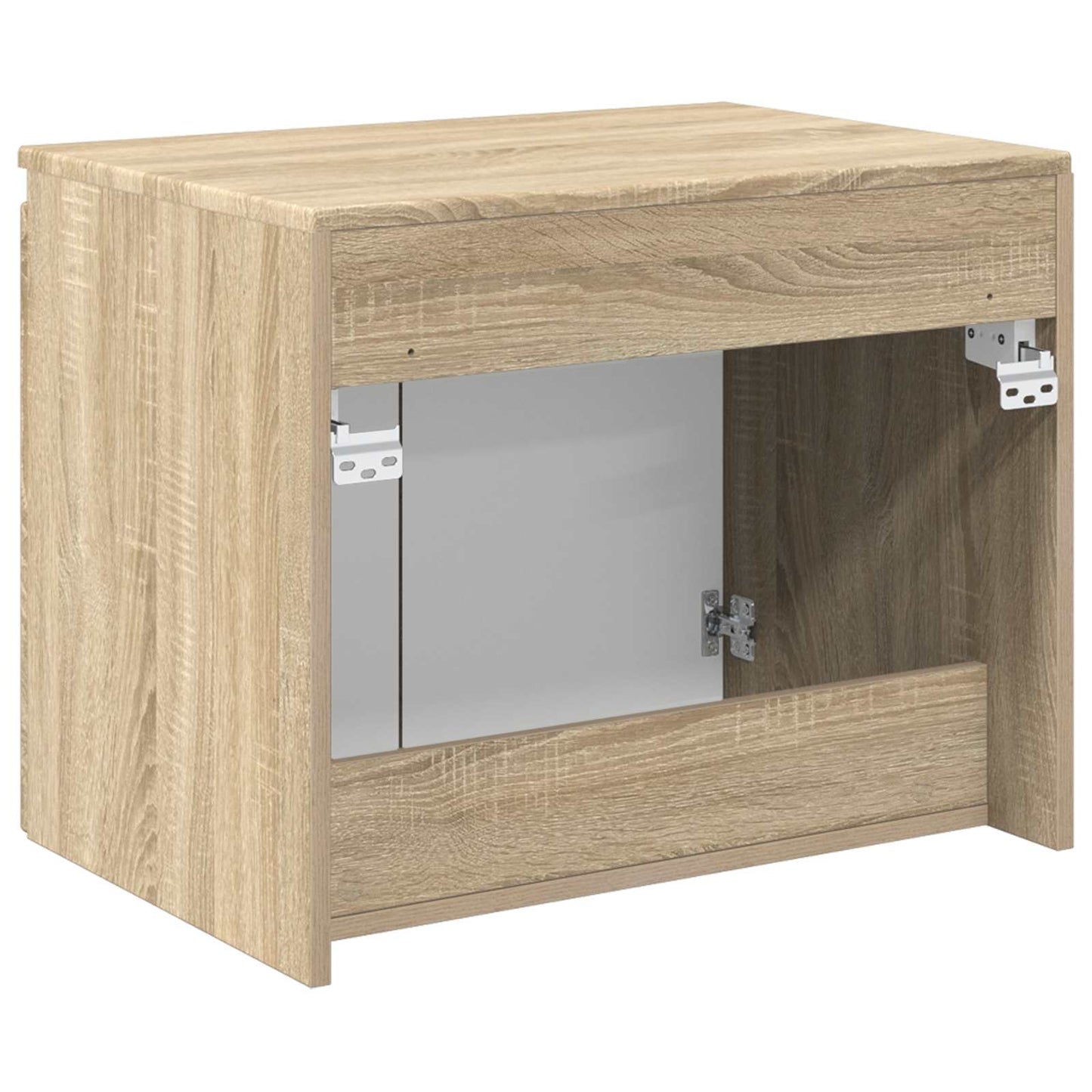 Vegghengt Badskap Sonoma eik 62,5 x 44,5 x 50 cm Konstruert tre