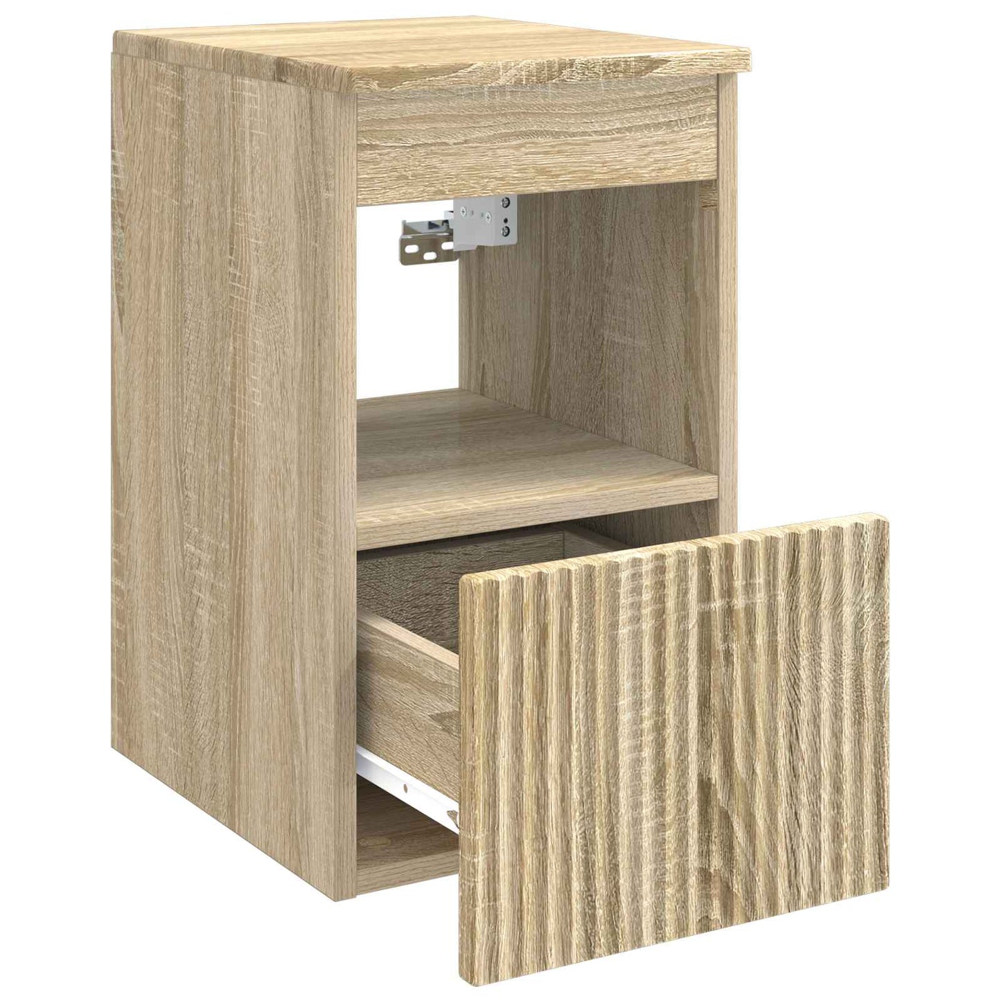 Baderomsskap Sonoma eik 30 x 41 x 50 cm Konstruert tre