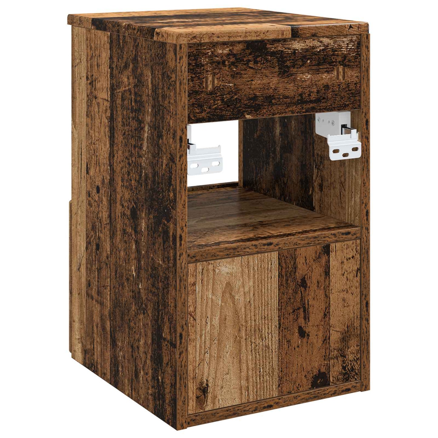 Baderomsskap Gammelt tre 30 x 41 x 50 cm Konstruert tre