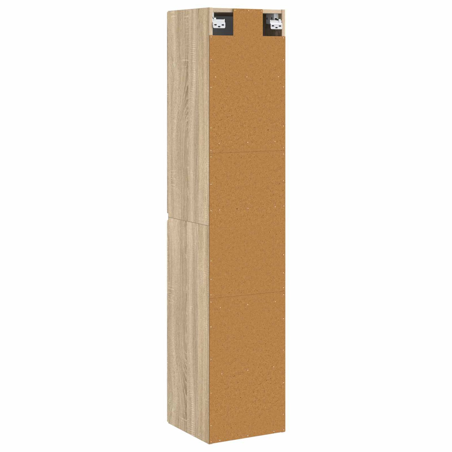 Vegghengt Badskap Sonoma eik 33 x 34,5 x 160 cm Konstruert tre