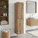 Vegghengt Badskap Artisan eik 33 x 34,5 x 160 cm Konstruert tre