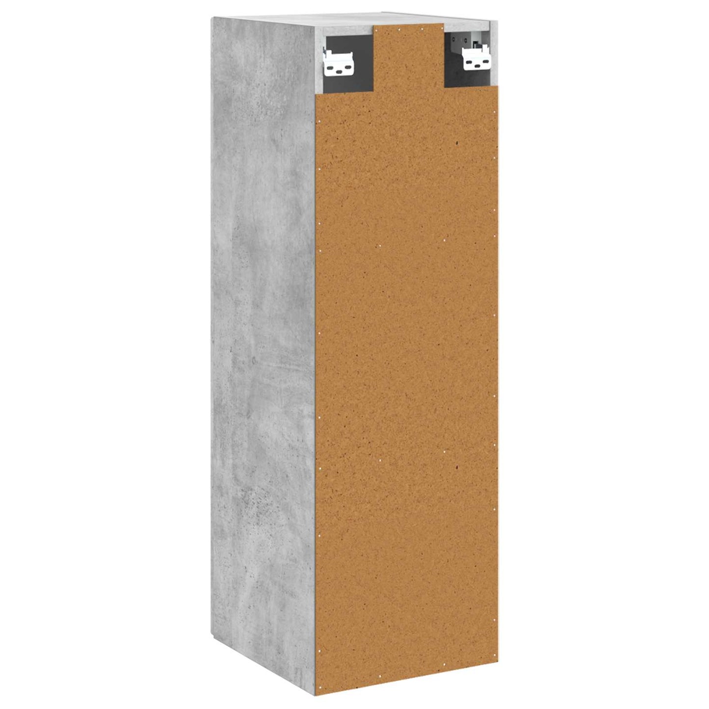Vegghengt Badskap Betonggrå 33 x 34,5 x 100 cm Konstruert tre