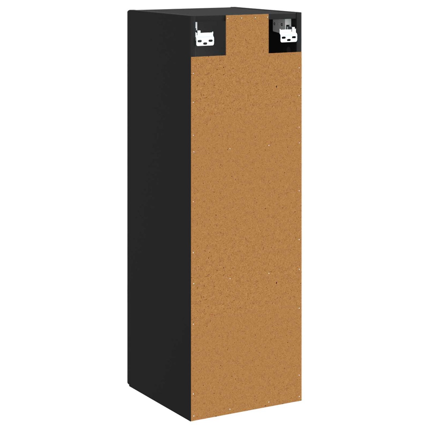 Vegghengt Badskap Svart 33 x 34,5 x 60 cm Konstruert tre