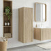 Vegghengt Badskap Sonoma eik 33 x 34,5 x 60 cm Konstruert tre