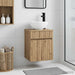 Vegghengt servantkommode Artisan eik 39 x 41 x 64,5 cm