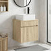 Vegghengt servantkommode Sonoma eik 49 x 41 x 63 cm