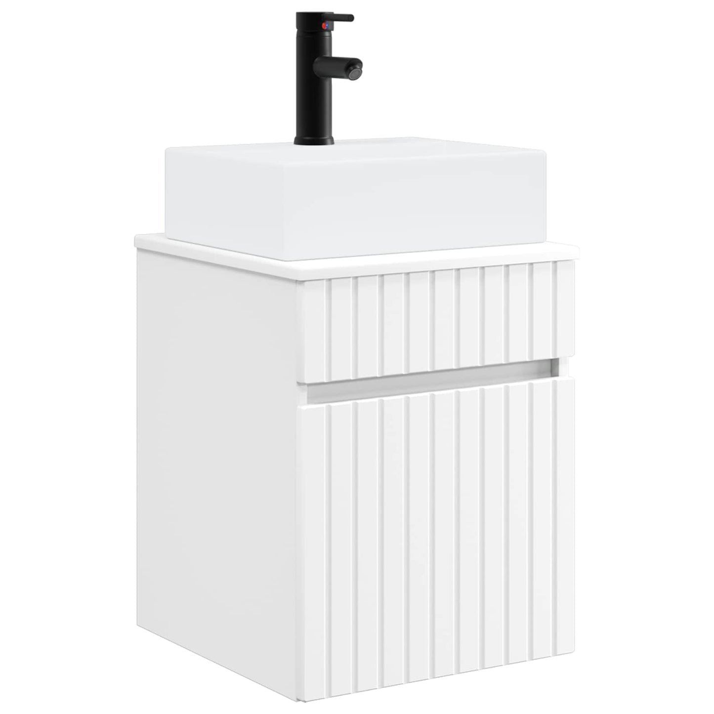 Vegghengt Servantskap Hvit 39 x 41 x 62,5 cm Konstruert tre