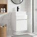 Vegghengt Servantskap Høgglans hvit 39 x 41 x 62,5 cm