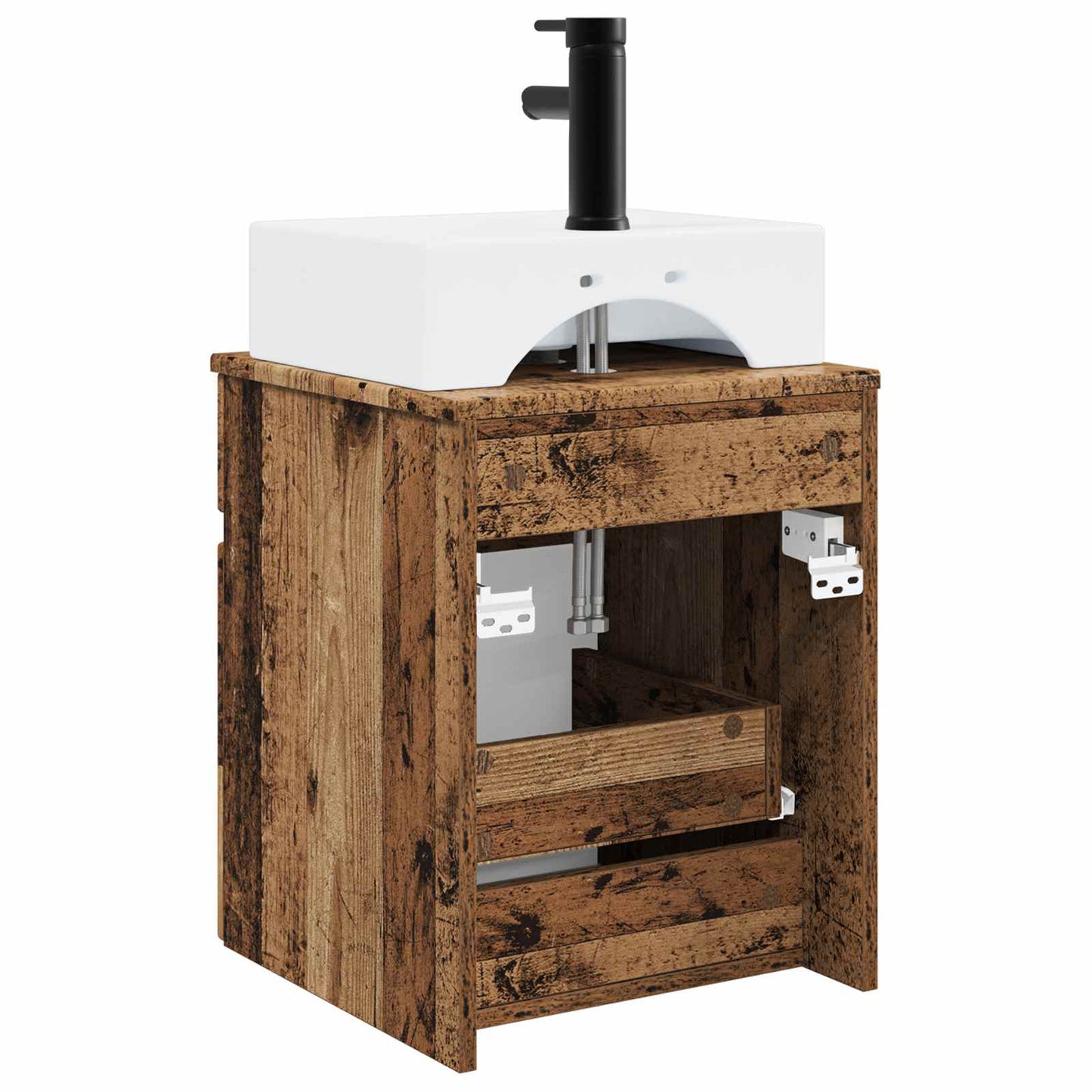 Vegghengt Servantskap Gammelt tre 39 x 41 x 62,5 cm