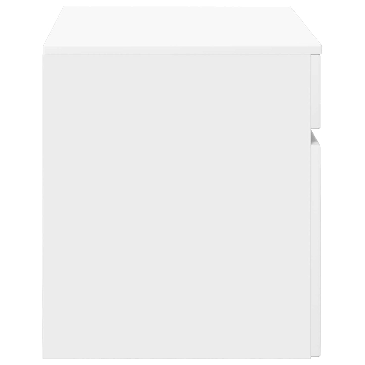 Vegghengt Badskap Hvit 59 x 44,5 x 50 cm Konstruert tre