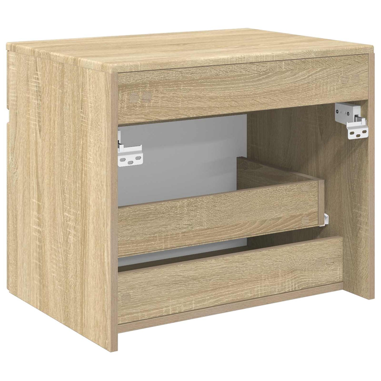 Vegghengt Badskap Sonoma eik 59 x 44,5 x 50 cm Konstruert tre