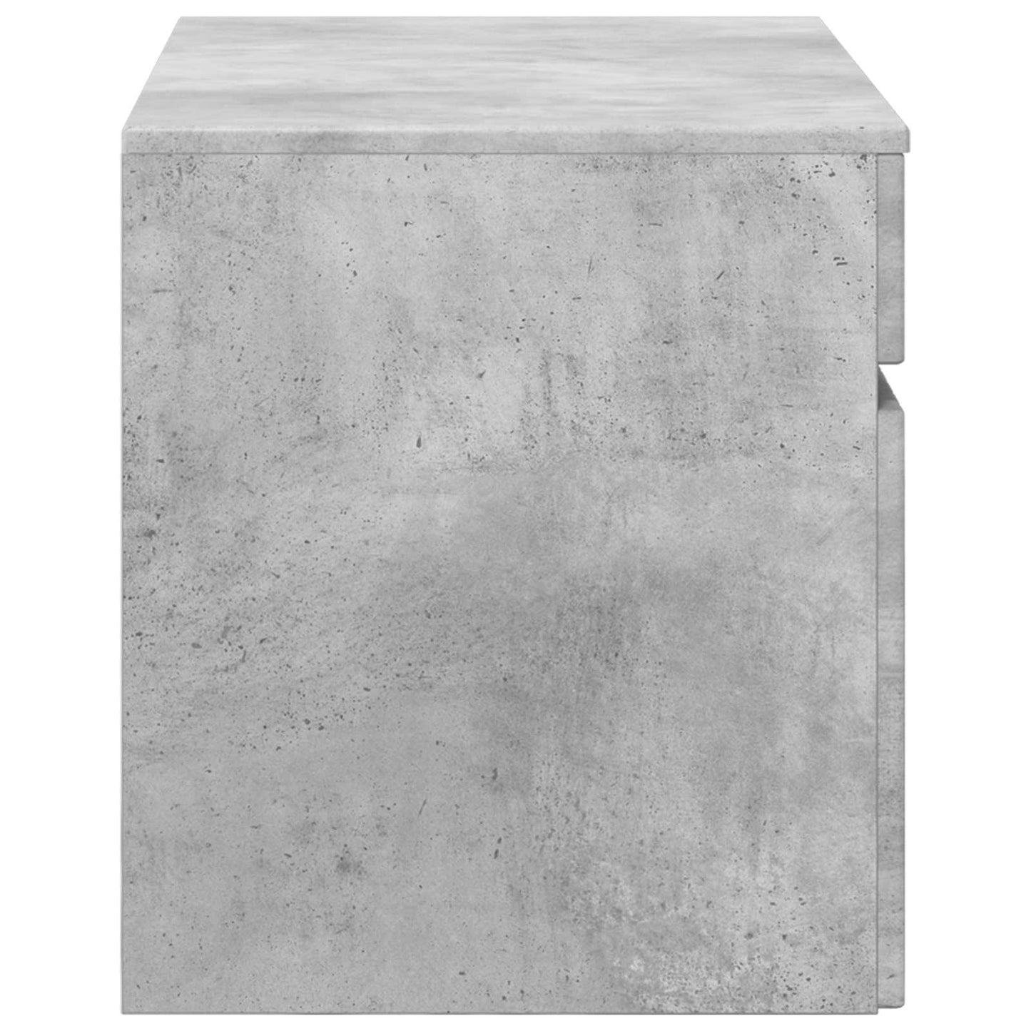 Vegghengt Badskap Betonggrå 59 x 44,5 x 50 cm Konstruert tre