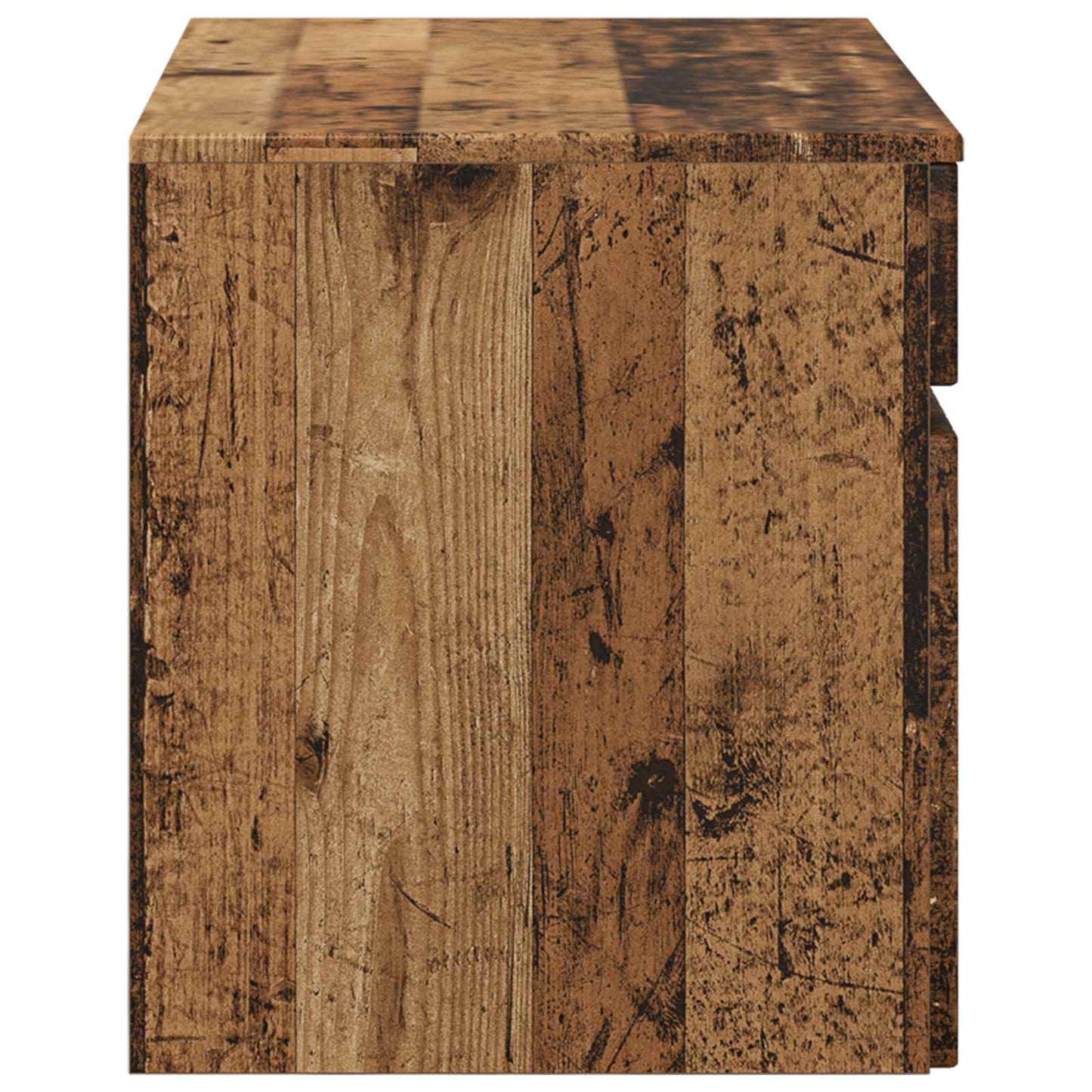 Vegghengt Badskap Gammelt tre 59 x 44,5 x 50 cm Konstruert tre