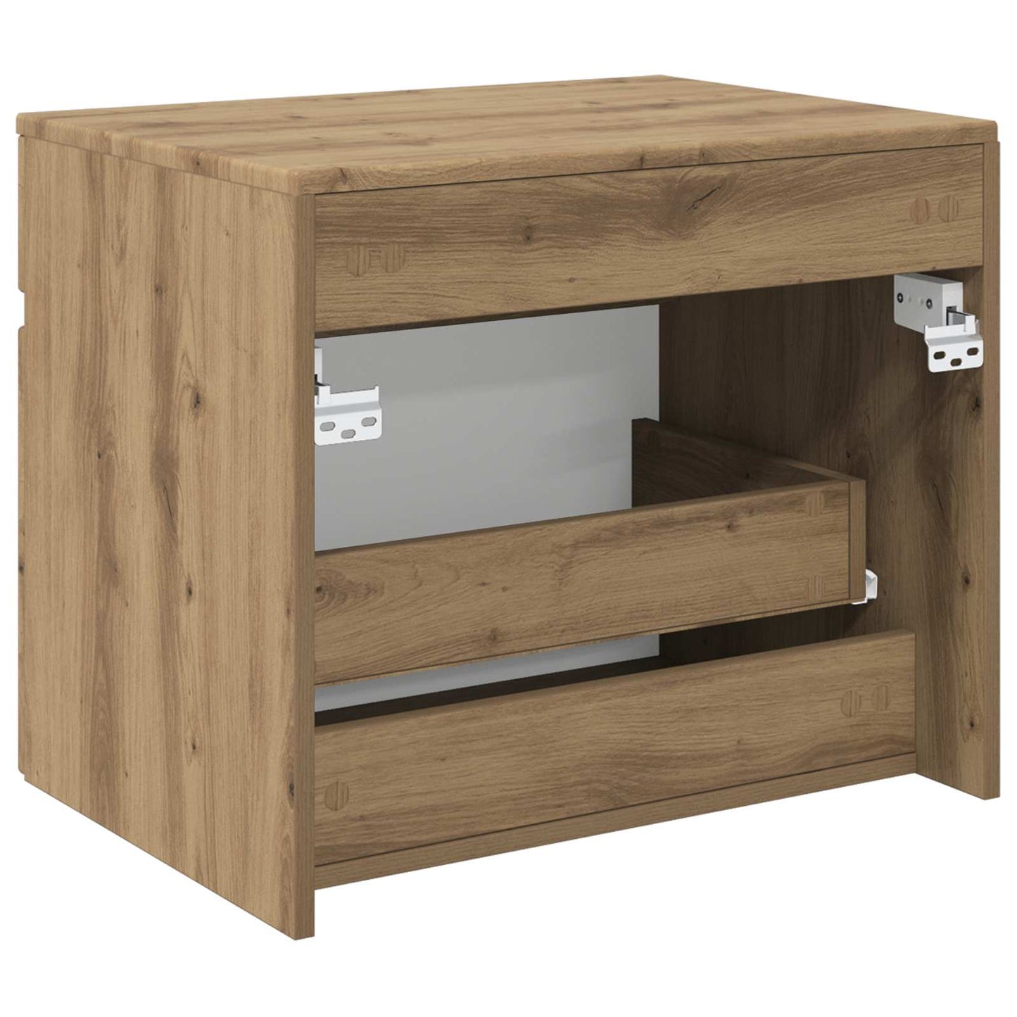 Vegghengt Badskap Artisan eik 59 x 44,5 x 50 cm Konstruert tre
