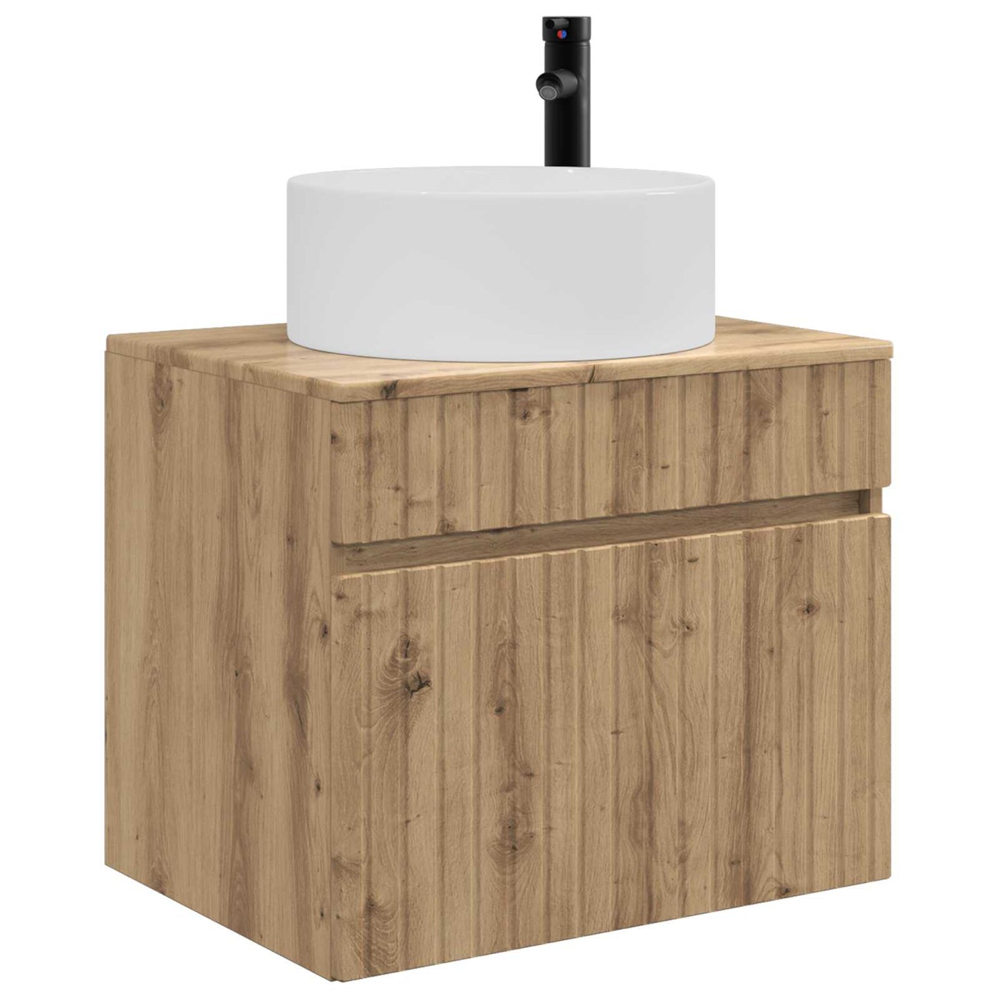 Vegghengt Badskap Artisan eik 59 x 44,5 x 50 cm Konstruert tre