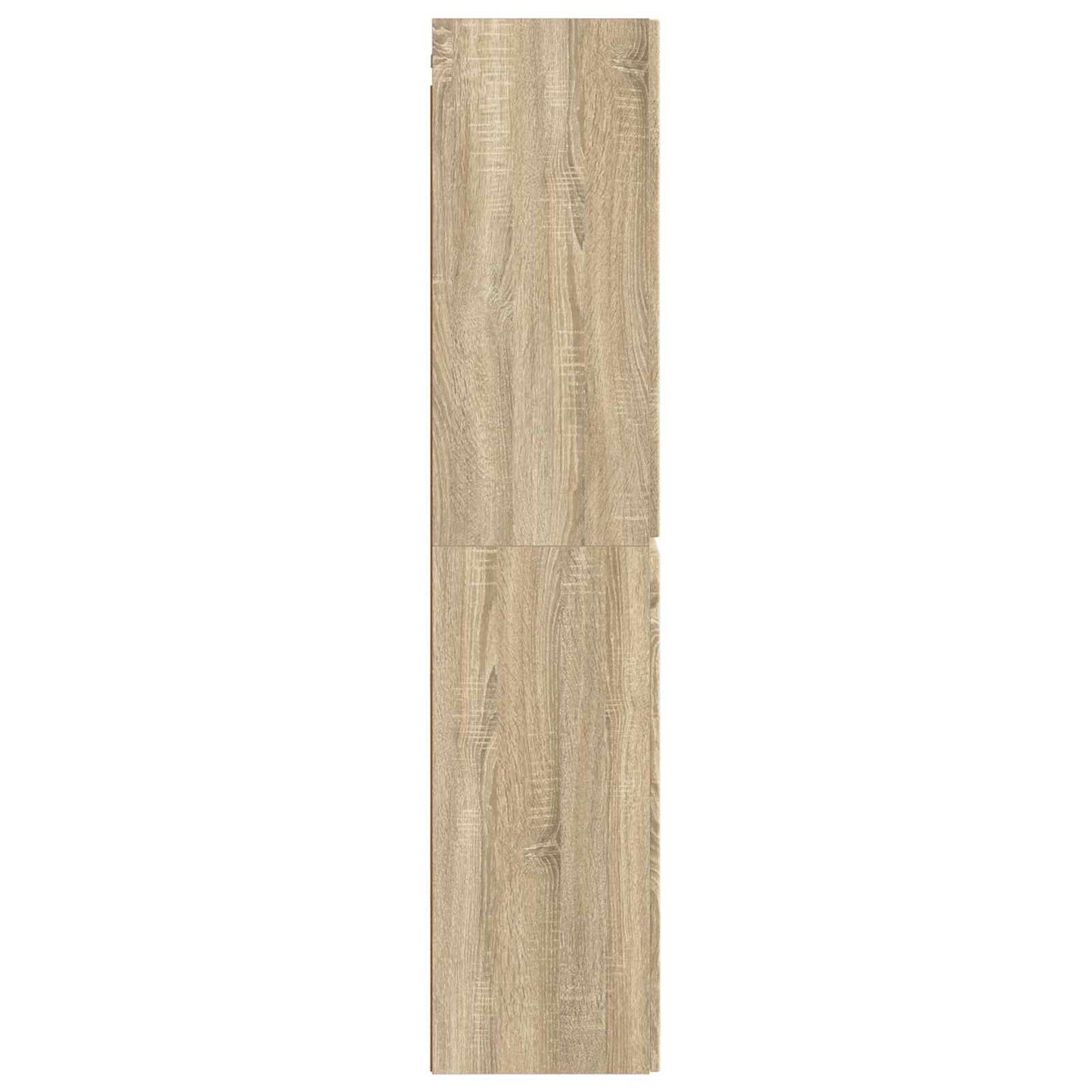 Vegghengt Badskap Sonoma eik 33 x 34,5 x 160 cm Konstruert tre