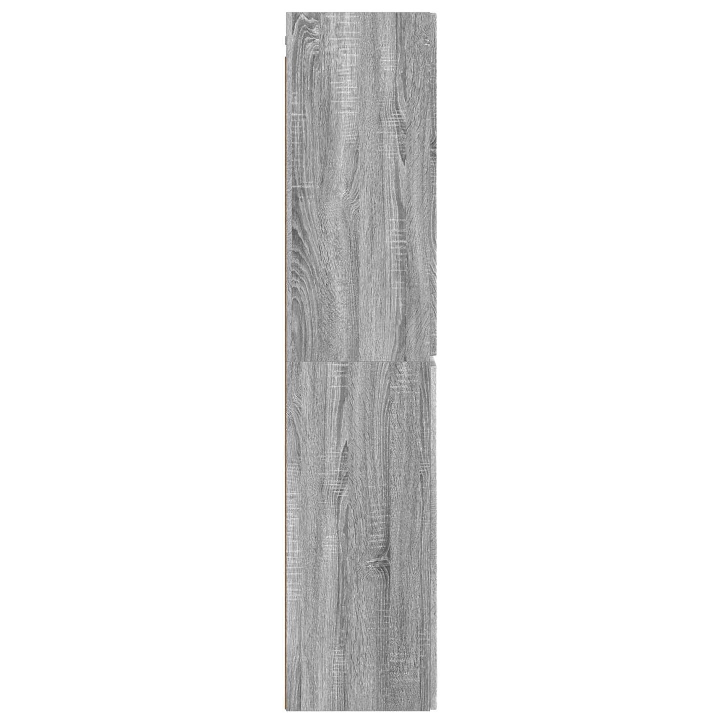 Vegghengt Badskap Grå Sonoma 33 x 34,5 x 160 cm Konstruert tre