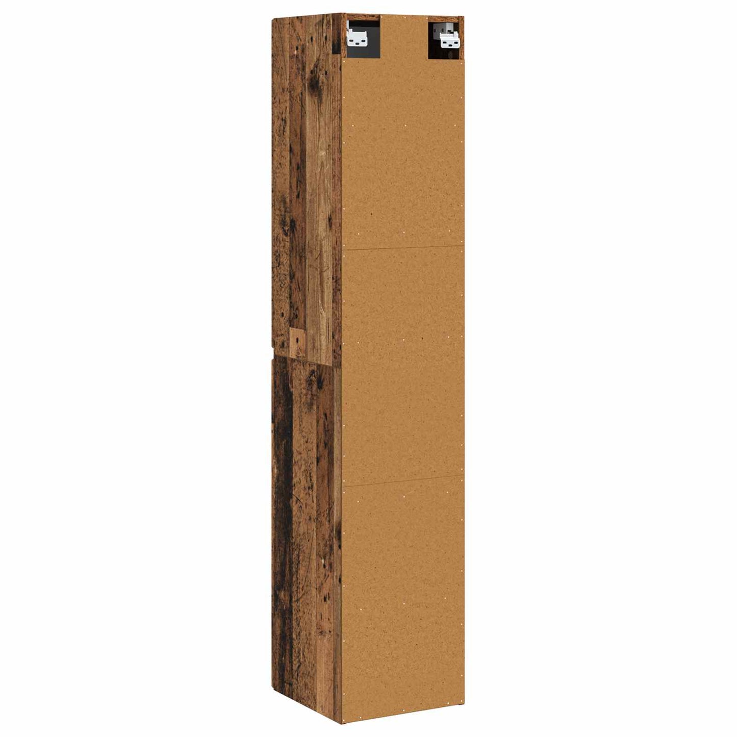 Vegghengt Badskap Gammelt tre 33 x 34,5 x 160 cm Konstruert tre