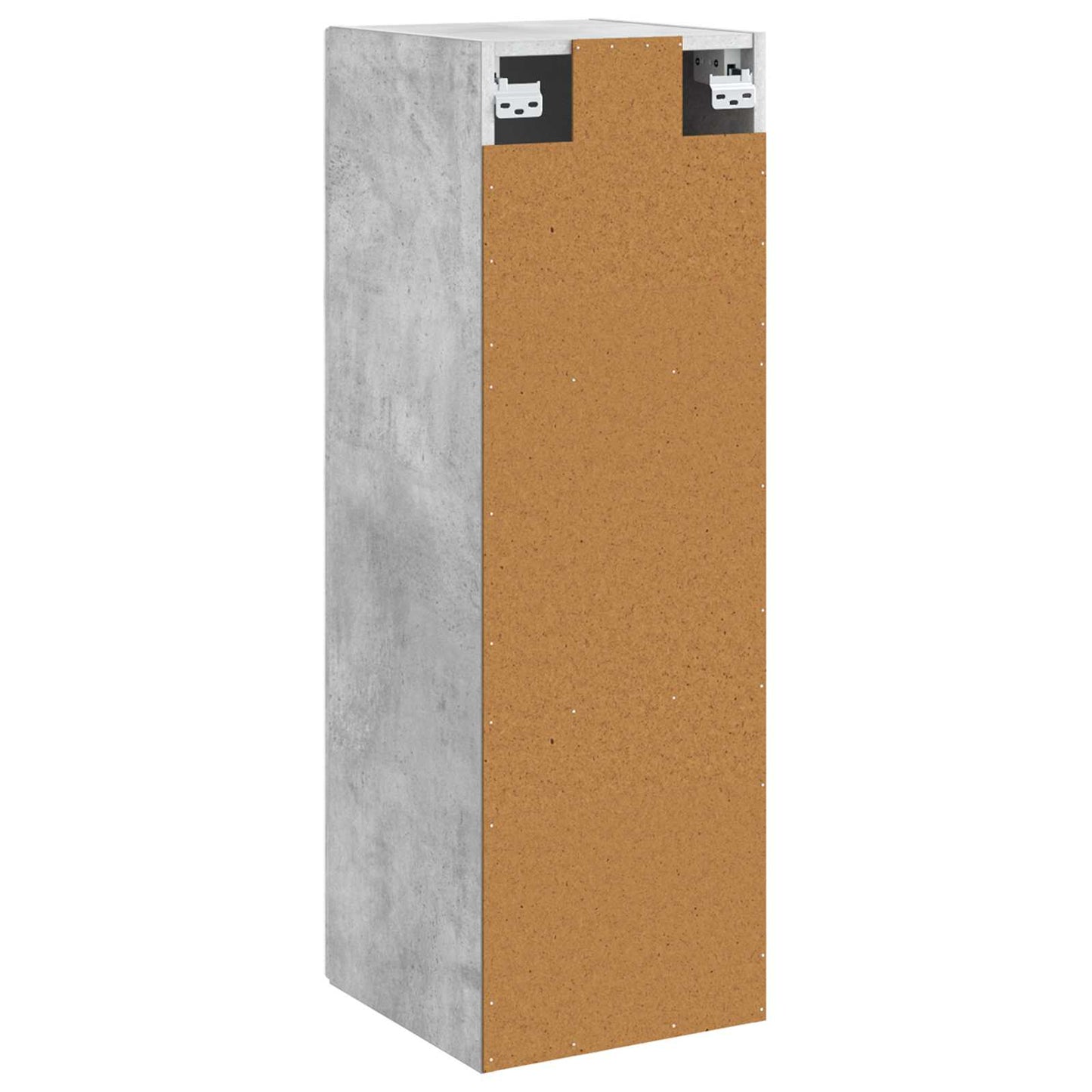 Vegghengt Badskap Betonggrå 33 x 34,5 x 60 cm Konstruert tre