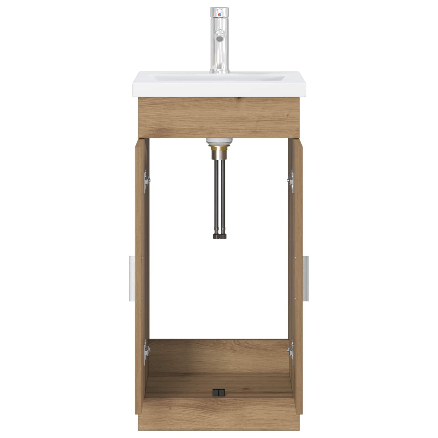Badmøbel med vask Artisan eik 42 x 40 x 84,5 cm Konstruert tre