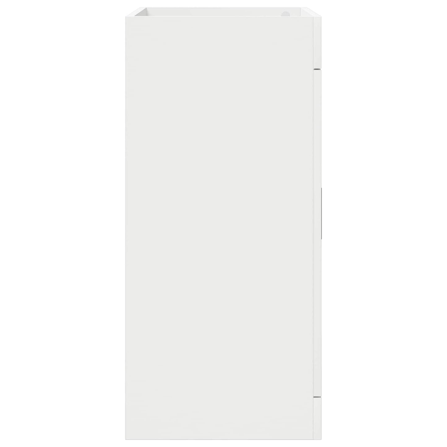 Badskapinet under vask Hvit 78,5 x 37,5 x 81 cm Konstruert tre