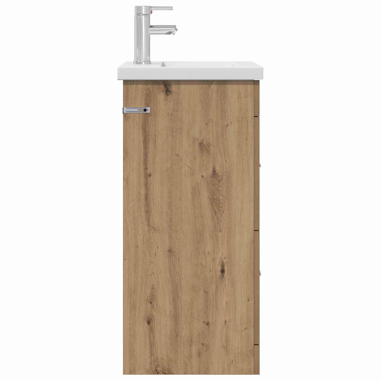 Badmøbel med vask Artisan eik 42 x 40 x 84,5 cm Konstruert tre