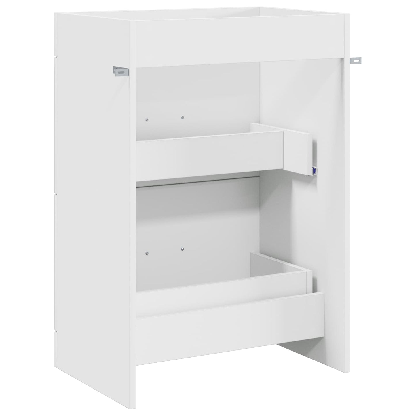Badskapinet under vask Hvit 56 x 37,5 x 81 cm Konstruert tre