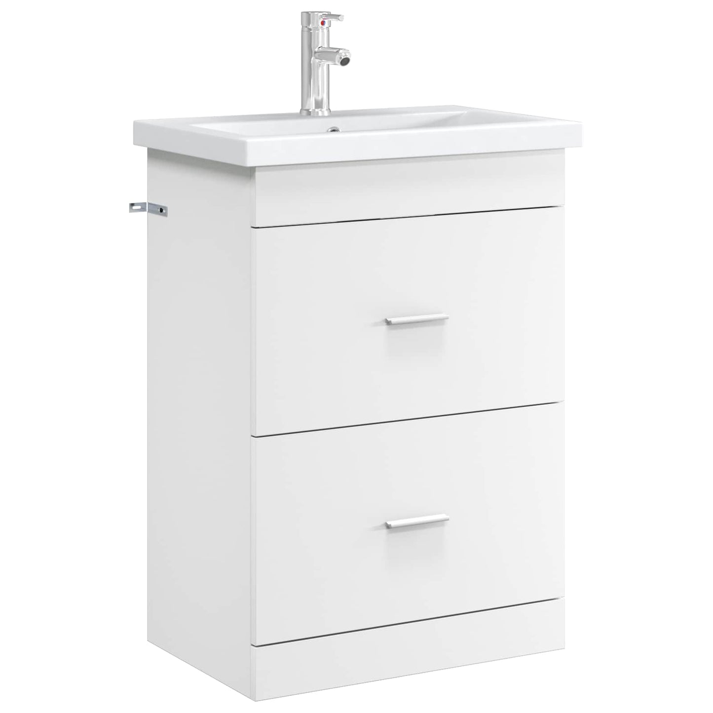 Badskapinet under vask Hvit 56 x 37,5 x 81 cm Konstruert tre