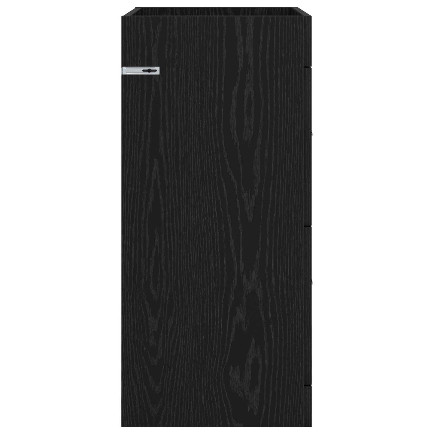 Badskapinet under vask Svart eik 56 x 37,5 x 81 cm