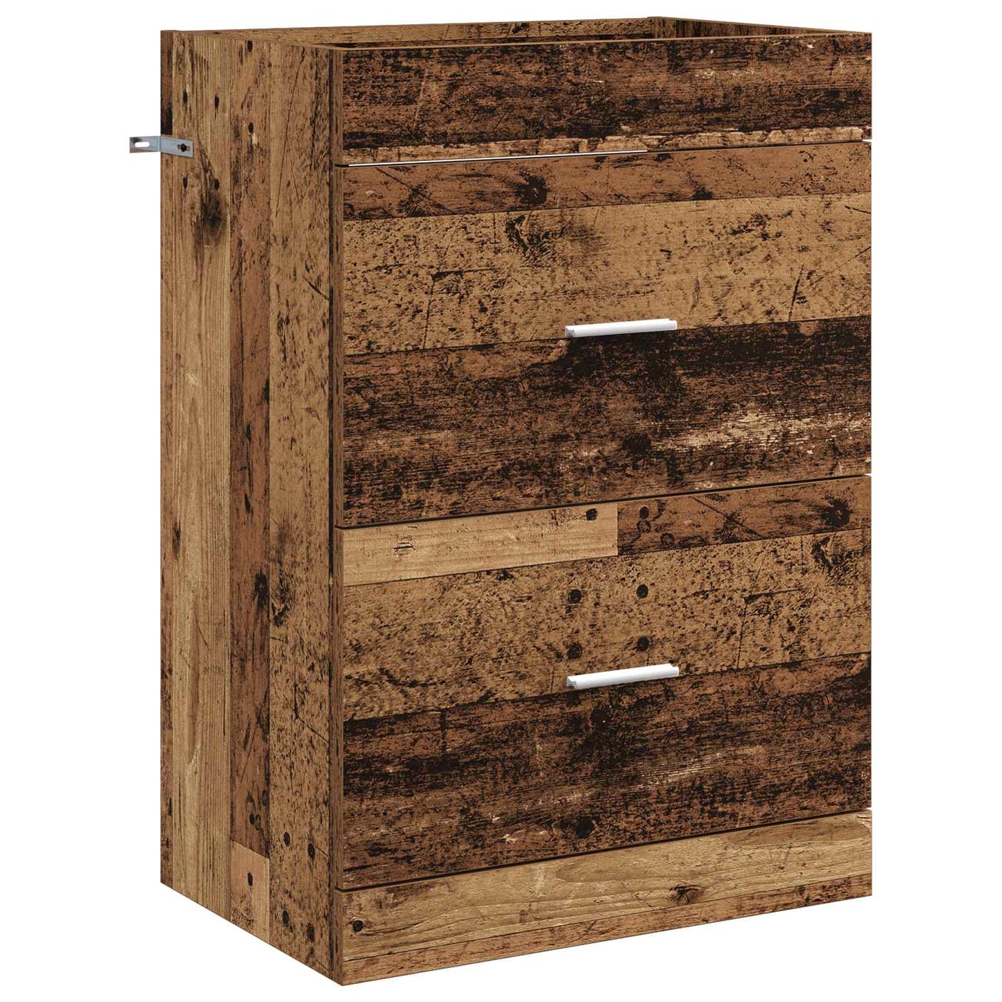 Badskapinet under vask Gammelt tre 56 x 37,5 x 81 cm