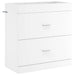 Badskapinet under vask Hvit 78,5 x 37,5 x 81 cm Konstruert tre
