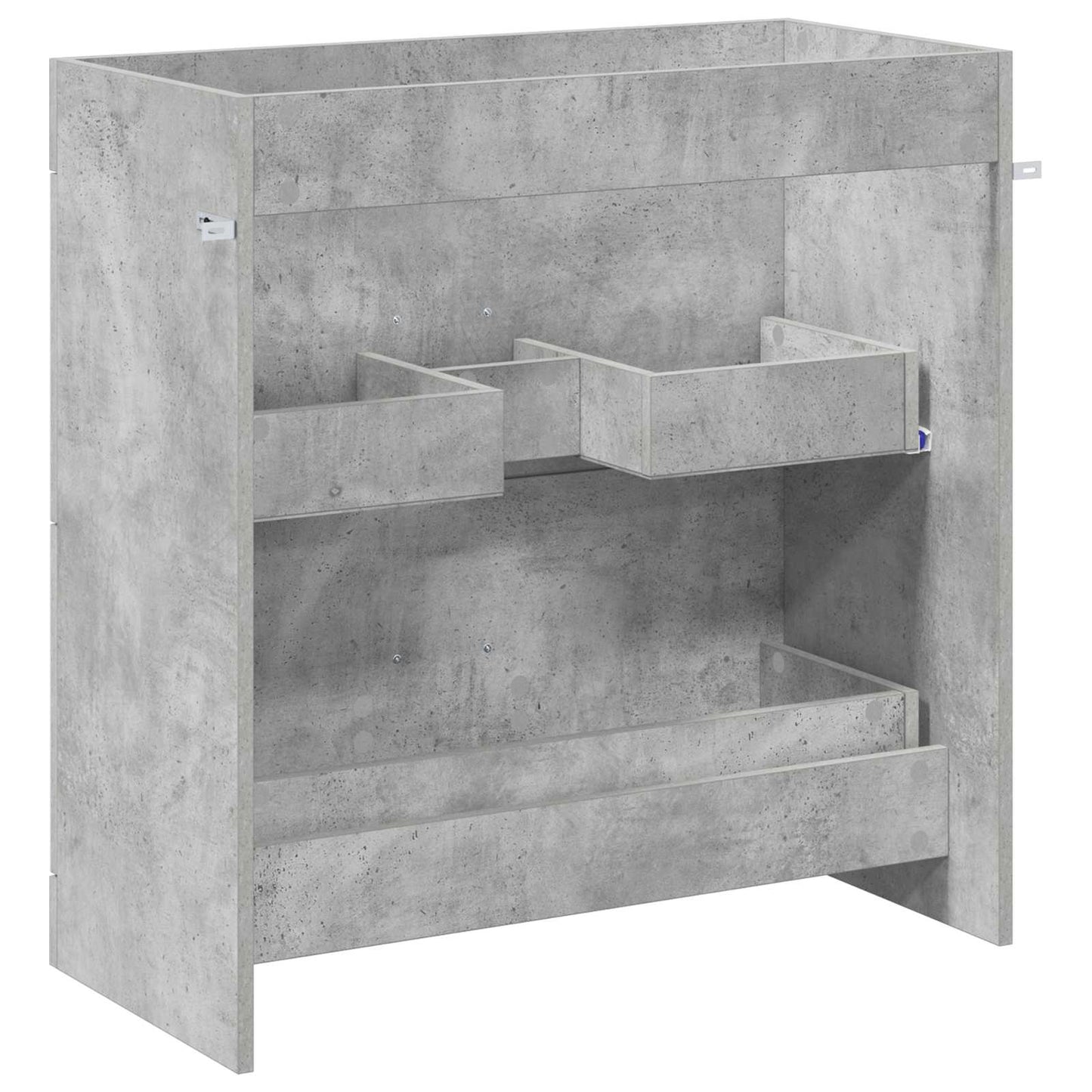 Badskapinet under vask Betonggrå 78,5 x 37,5 x 81 cm