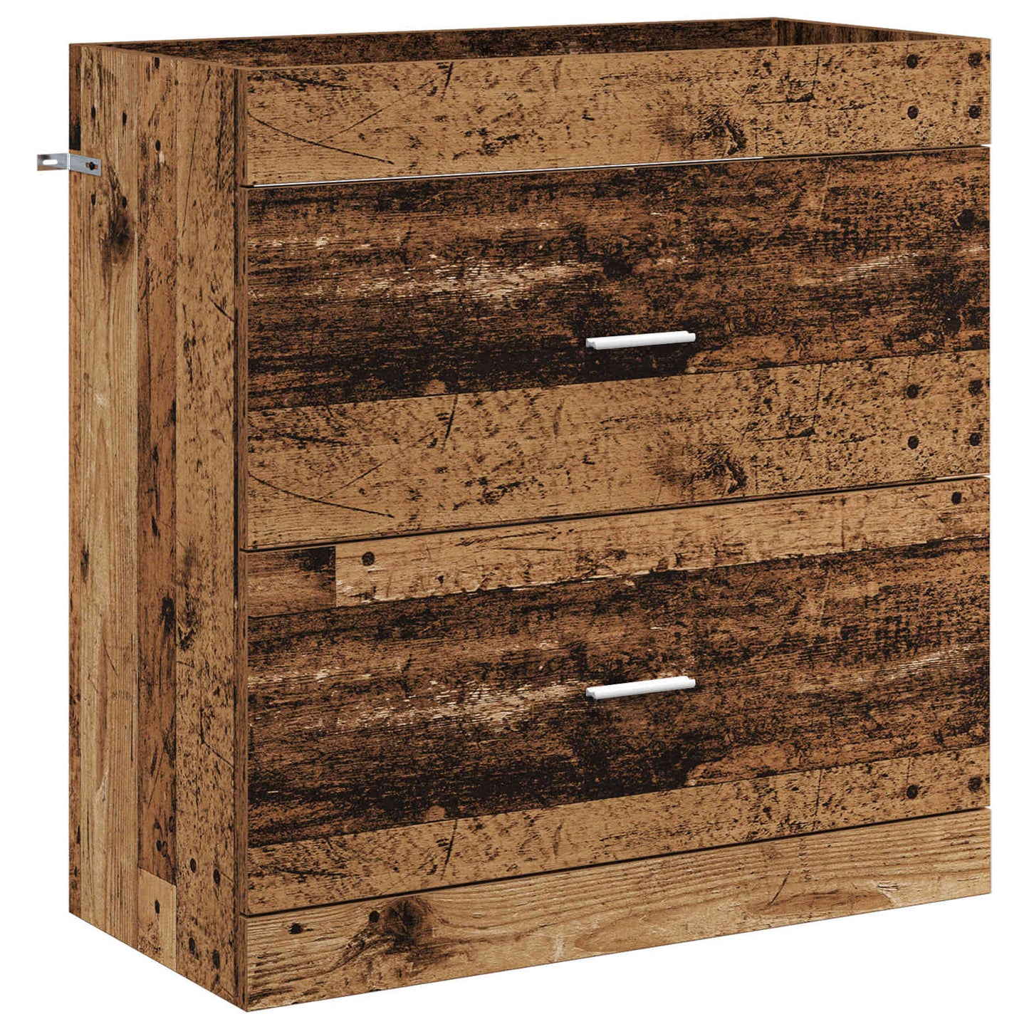 Badskapinet under vask Gammelt tre 78,5 x 37,5 x 81 cm