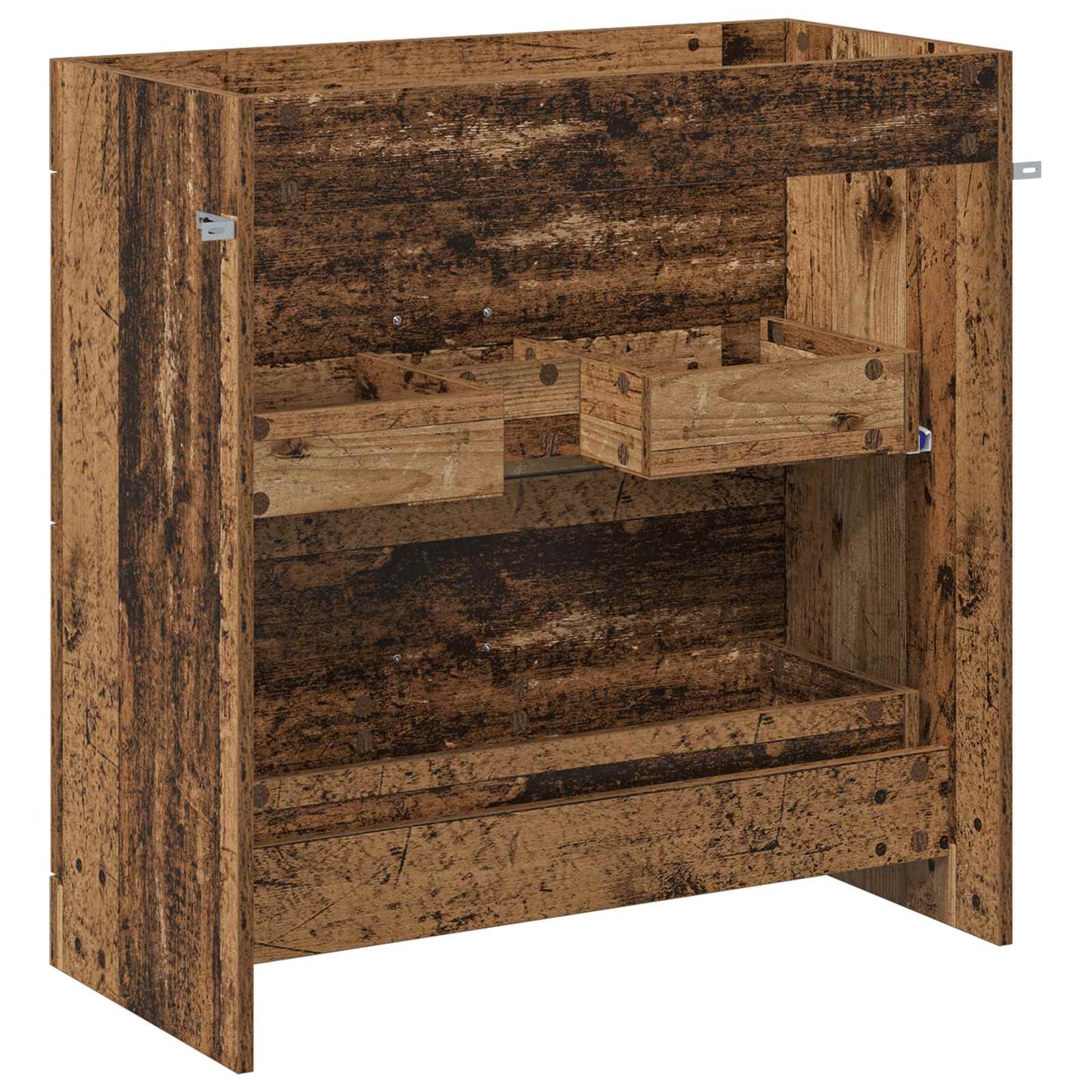 Badskapinet under vask Gammelt tre 78,5 x 37,5 x 81 cm