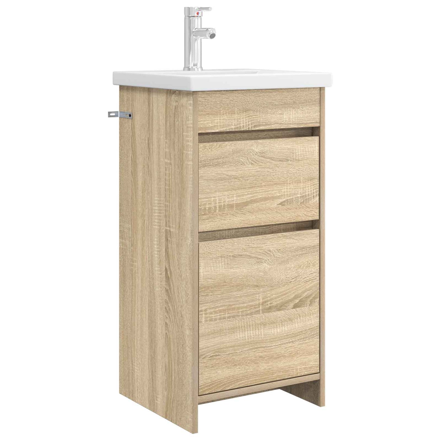 Badmøbel med vask Sonoma eik 42 x 40 x 84,5 cm Konstruert tre