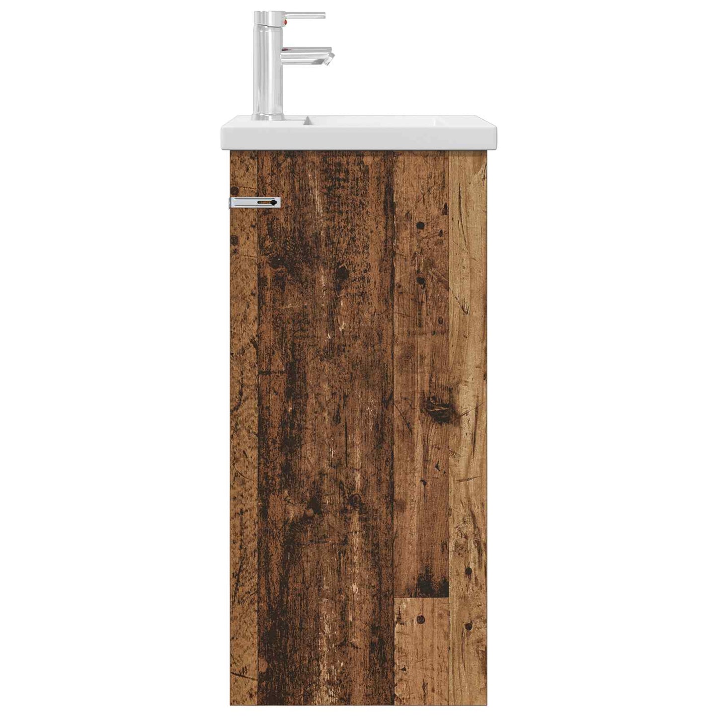 Badmøbel med vask Gammelt tre 42 x 40 x 84,5 cm Konstruert tre