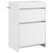 Badskapinet under vask Hvit 56 x 37,5 x 81 cm Konstruert tre