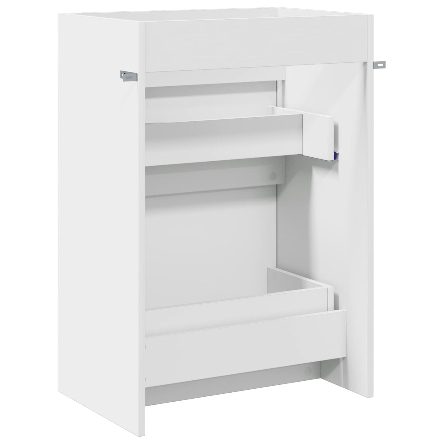 Badskapinet under vask Hvit 56 x 37,5 x 81 cm Konstruert tre