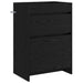 Badskapinet under vask Svart eik 56 x 37,5 x 81 cm