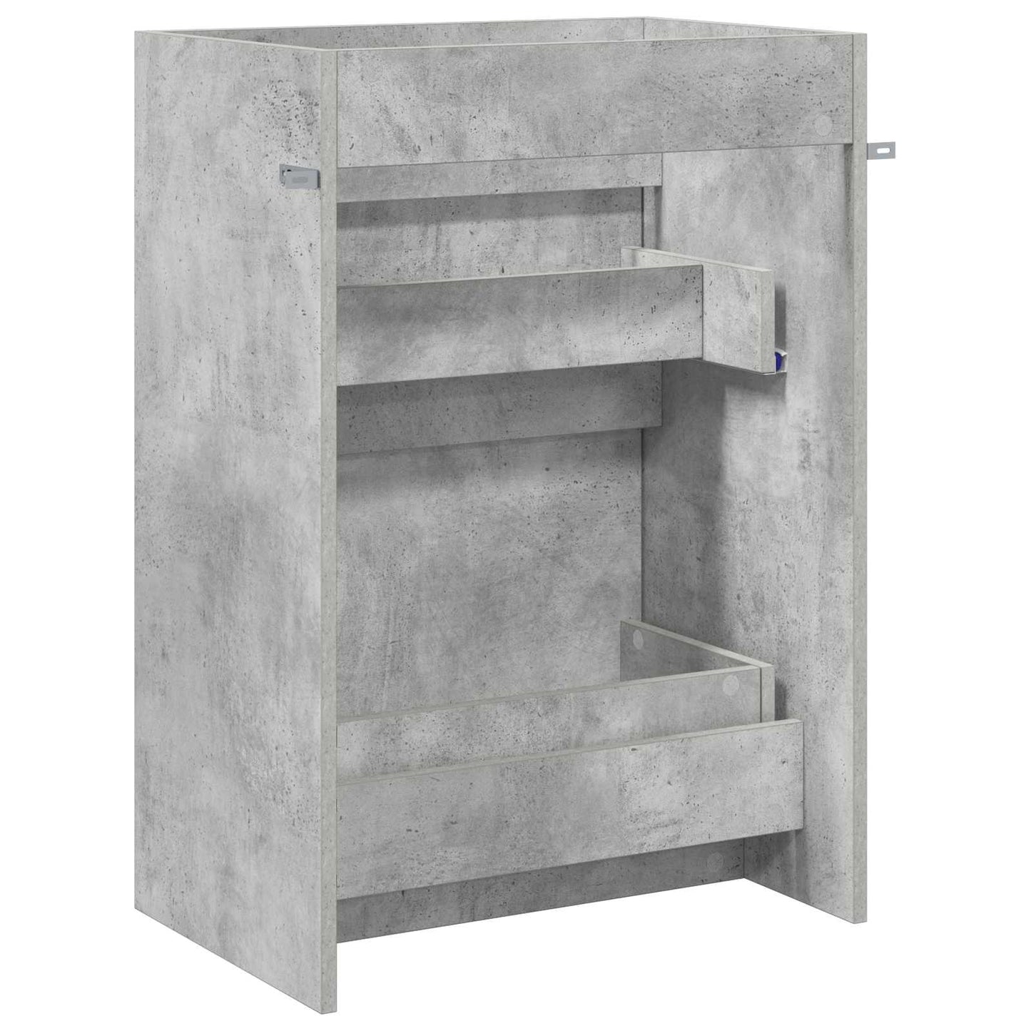 Badskapinet under vask Betonggrå 56 x 37,5 x 81 cm