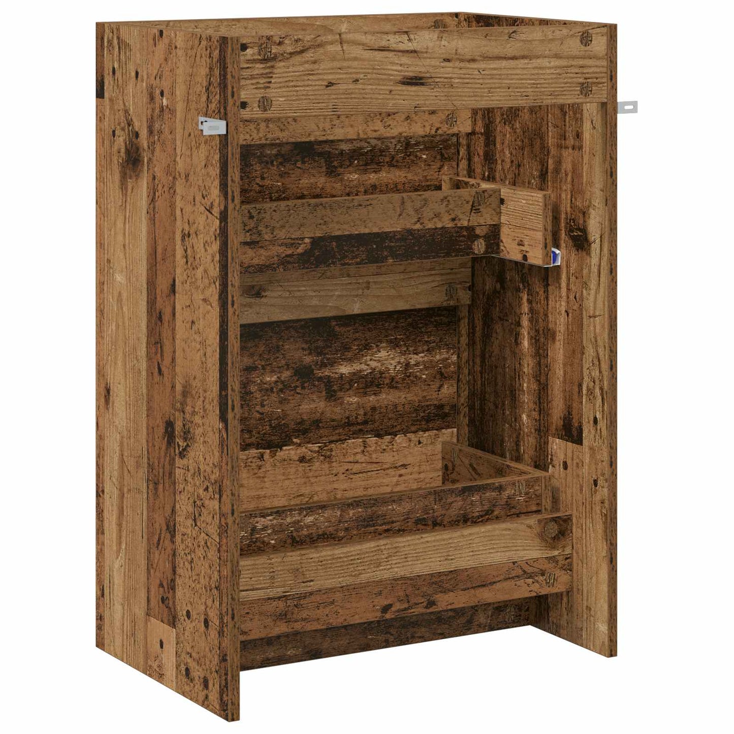 Badskapinet under vask Gammelt tre 56 x 37,5 x 81 cm